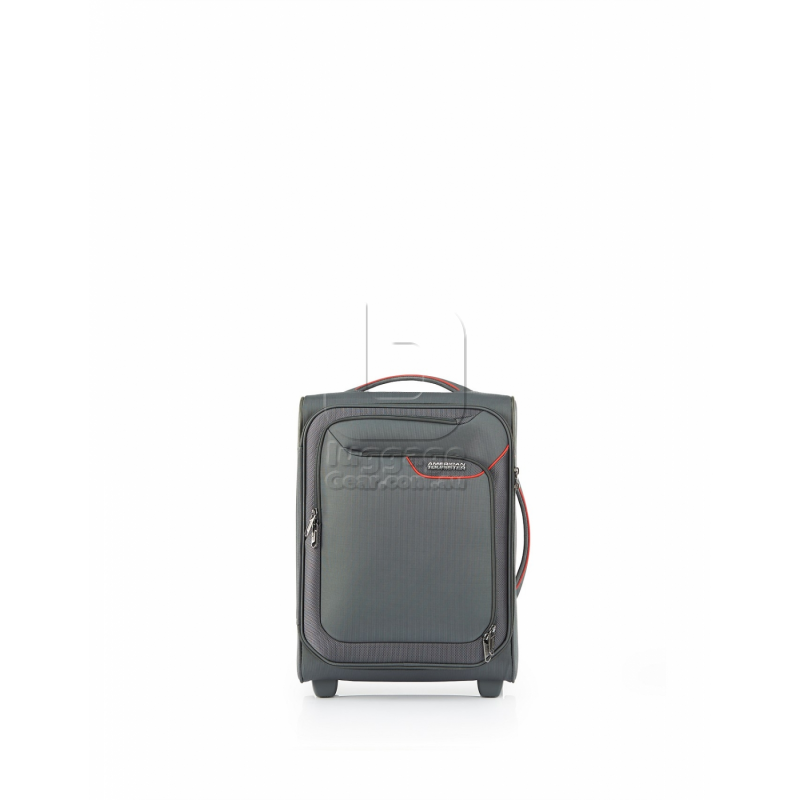 AMERICAN TOURISTER APPLITE 4 ECO 50CM GREY RED UPRIGHT CABIN BAG
