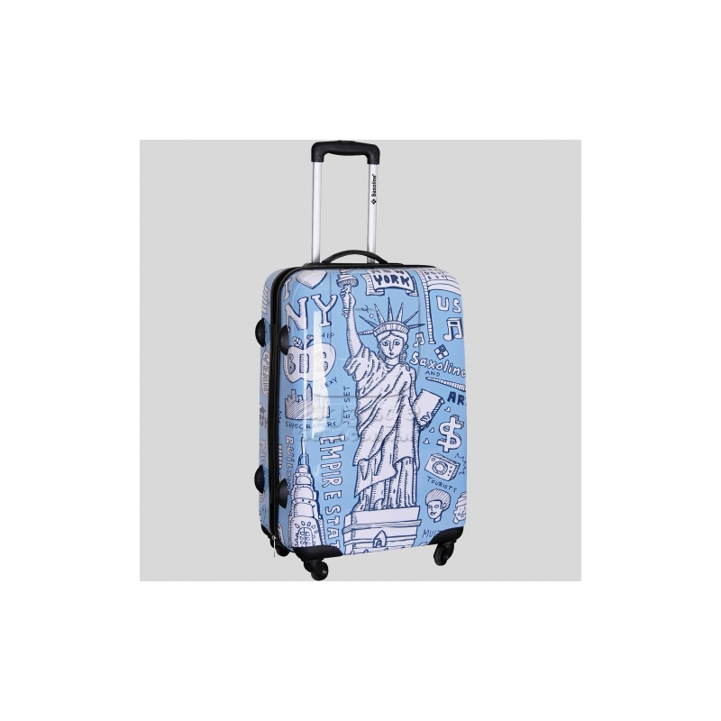 Buy AIRPORT LUGGAGE SAXOLINE NEW YORK 70CM TROLLEY CASE Travel