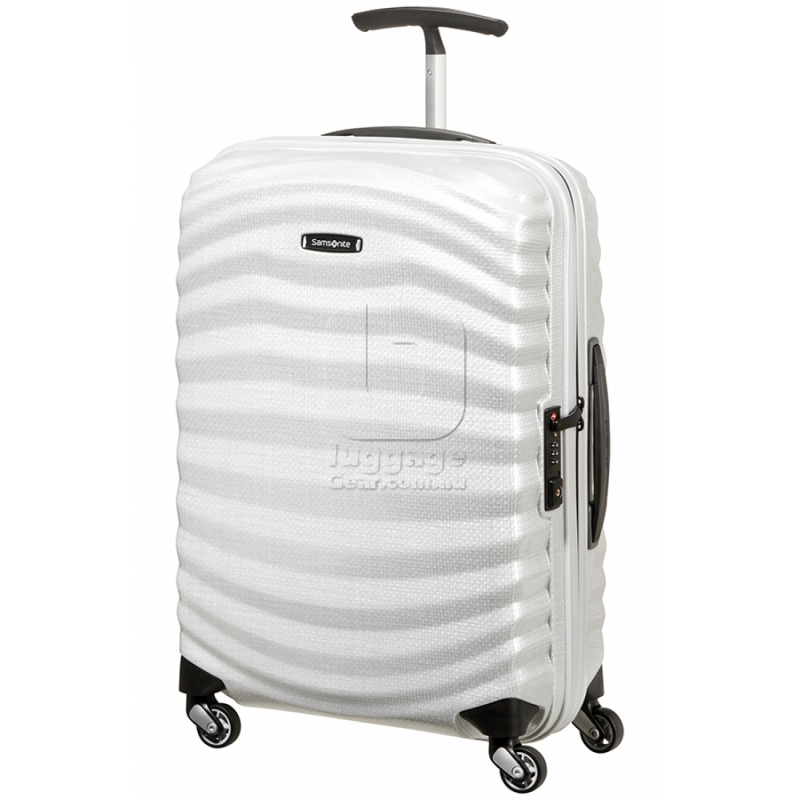 samsonite lite shock 75cm hard suitcase