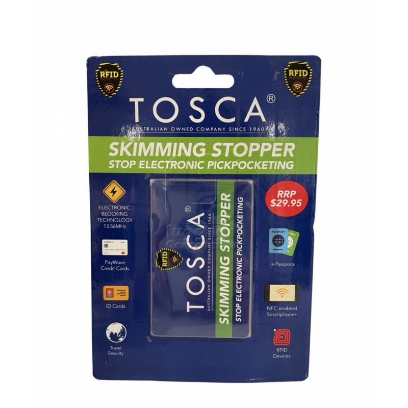 TOSCA SKIMMIMG STOPPER CARD